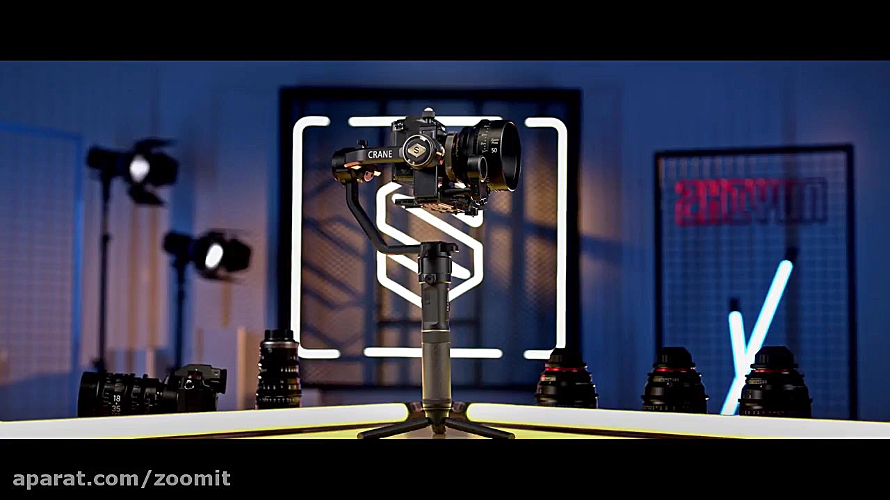 ویدیو معرفی گیمبال کرین 2 اس ژ...