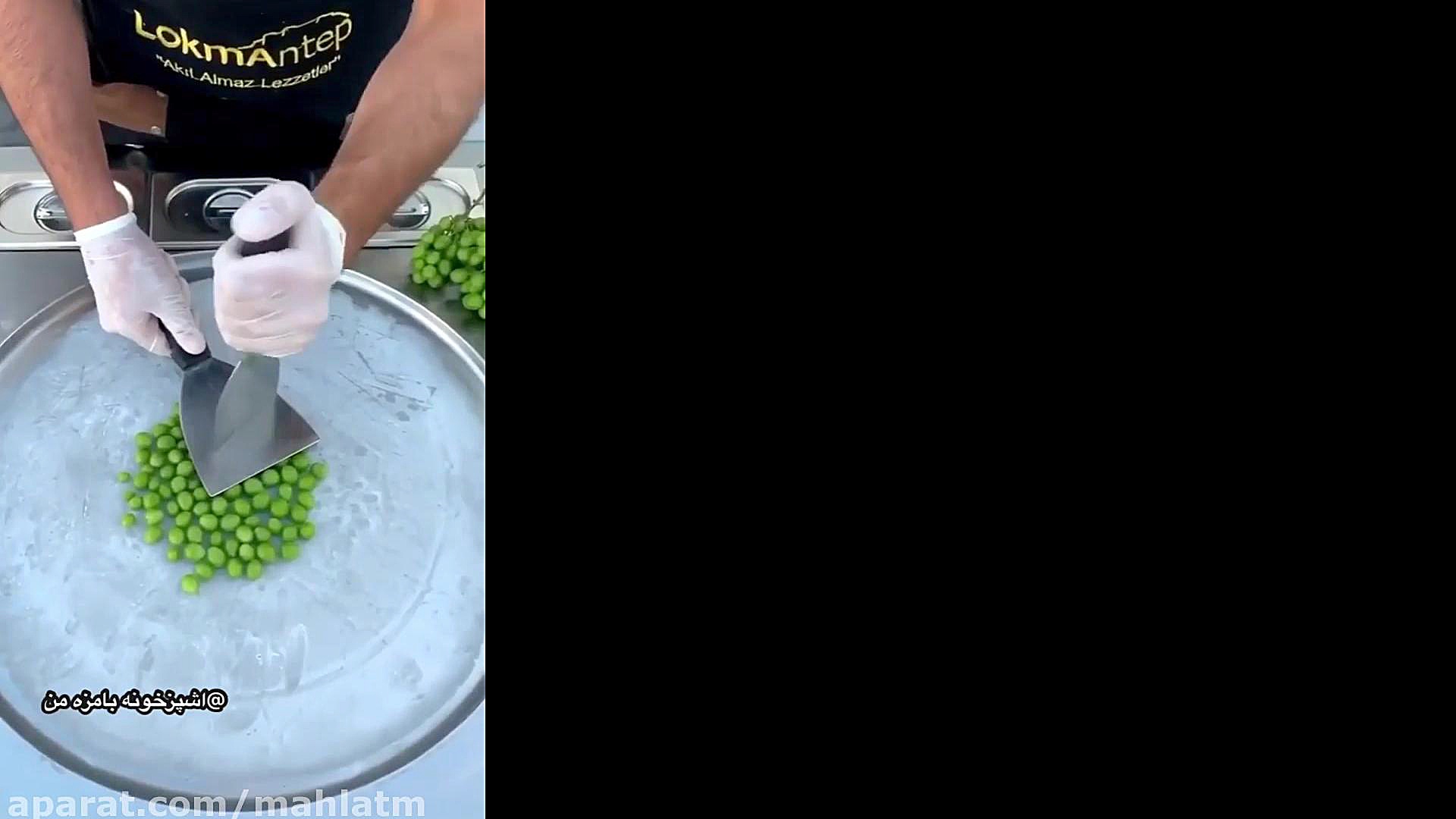 چالش اسمر  بستني رولي غوره