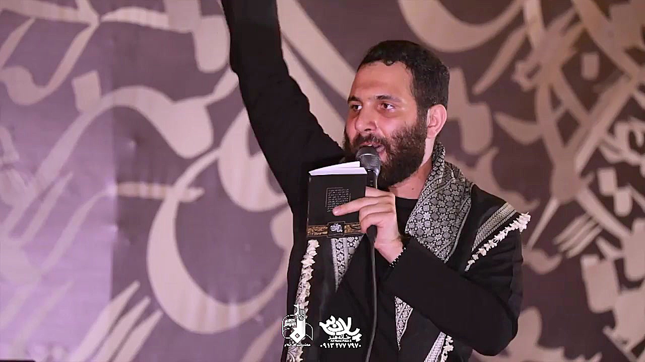 رجز خوانی کربلایی محمد حسین حد...