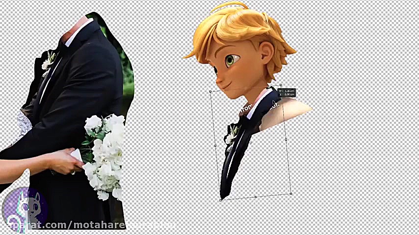 عروسی لیدی باگ