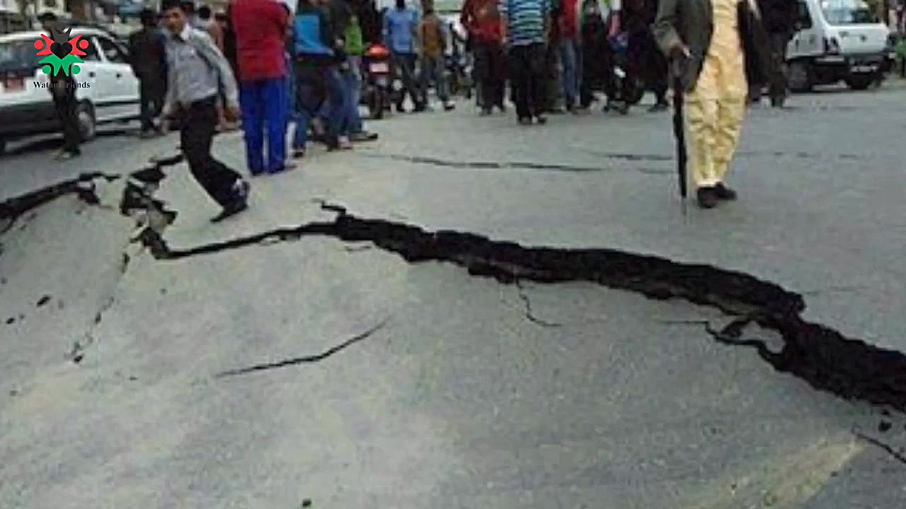 زلزله شهر کابل چندین تعمیر تجا...