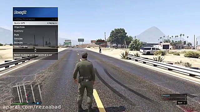 بازی جی تی ای  مردن پلیس