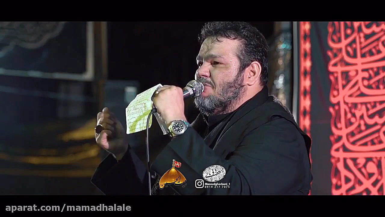 روضه شب چهارم محرم99حاج حیدر خ...