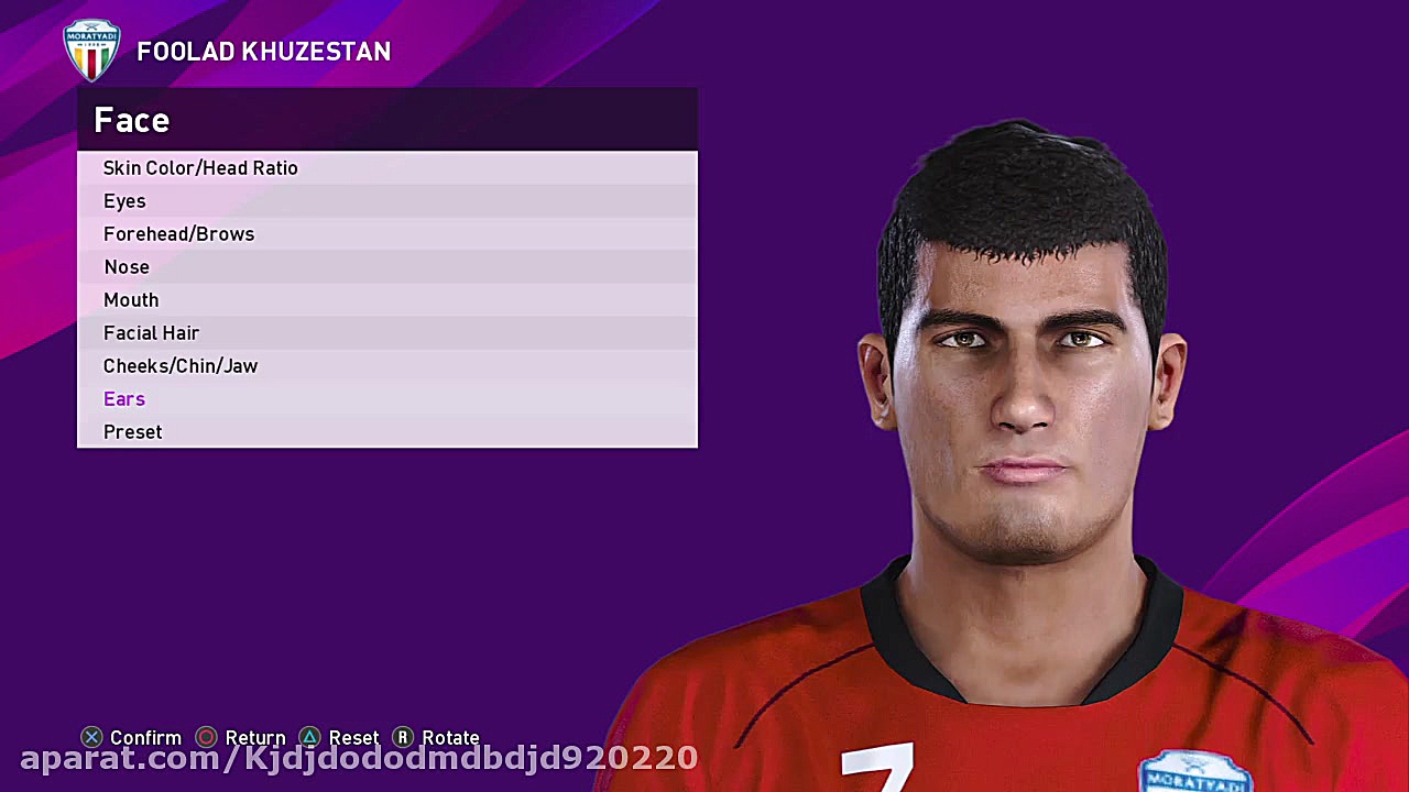 فیس بقیه بازیکنان فولاد پارت 1