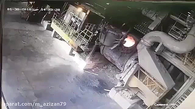 اتفاق ناگواری در کارخانه ذوب آ...