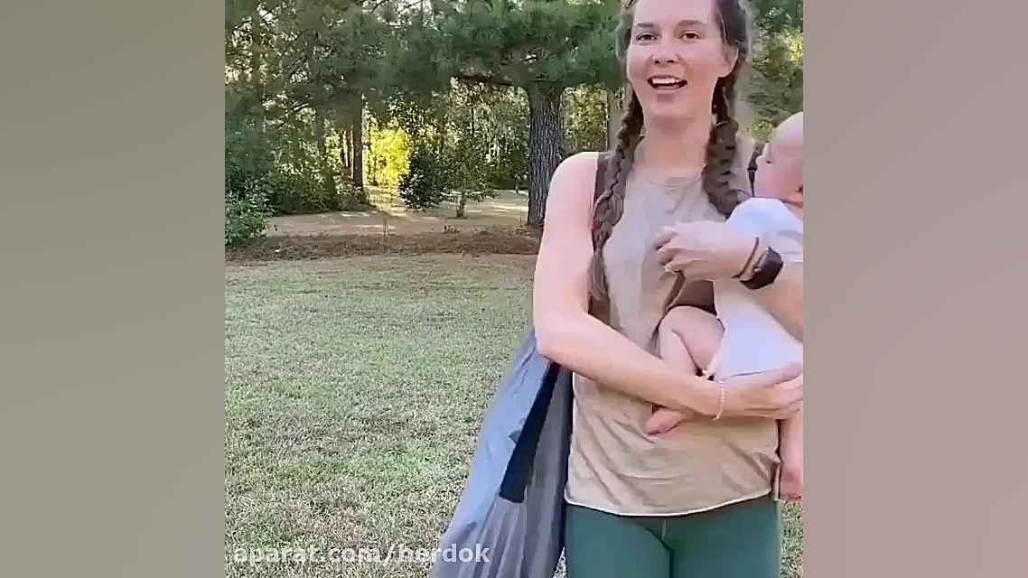 پشه بند و جای خواب کودک