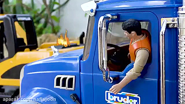 ماشین بازی کودکانه،آتش گرفتن ب...