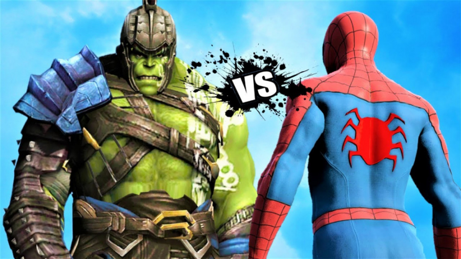 نبرد خونین مرد عنکبوتی با هالک...