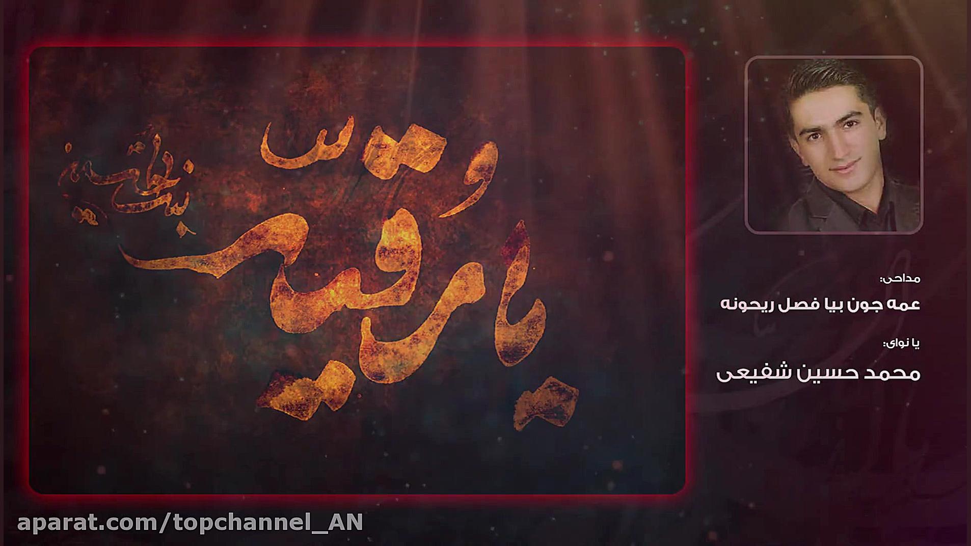 مداحی محرم  عمه جون بیا فصل ری...