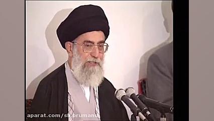 مرثیه‌خوانی حضرت آیت‌الله خامن...