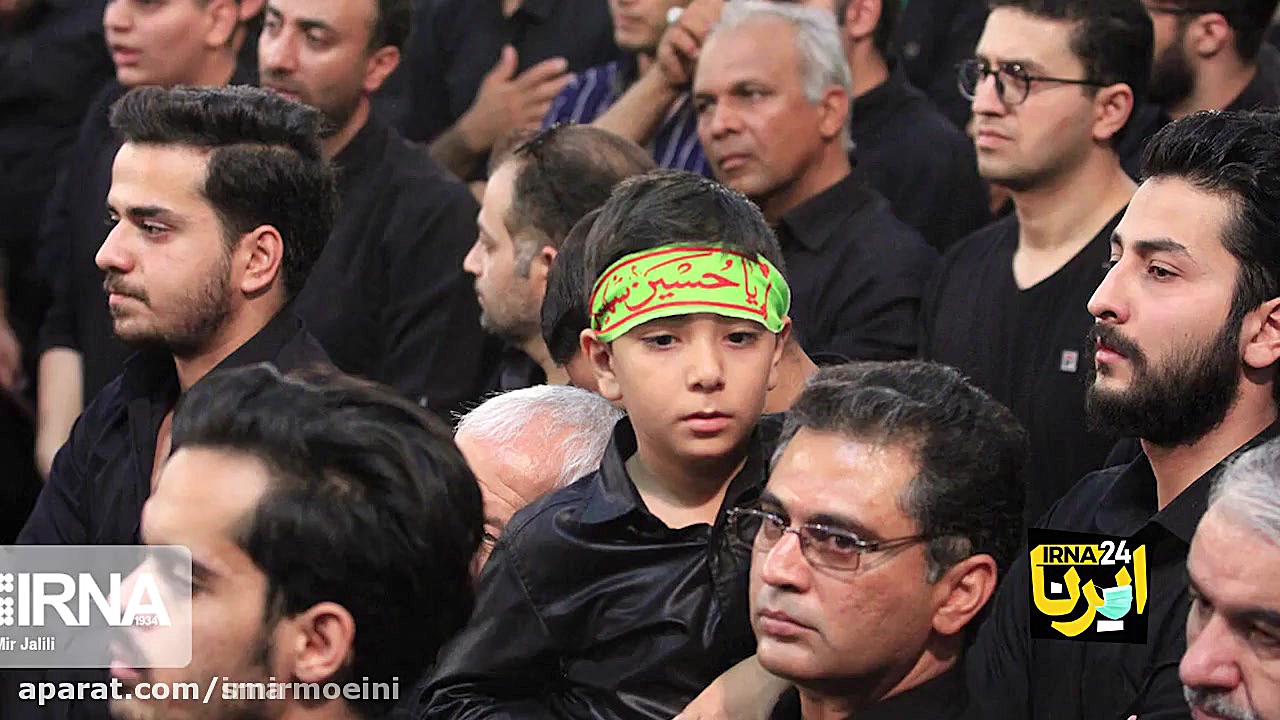 عزاداری حسینی یزد علم افتاده و...