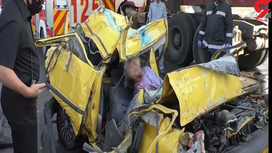 له شدن زن و مرد اصفهانی در تاک...