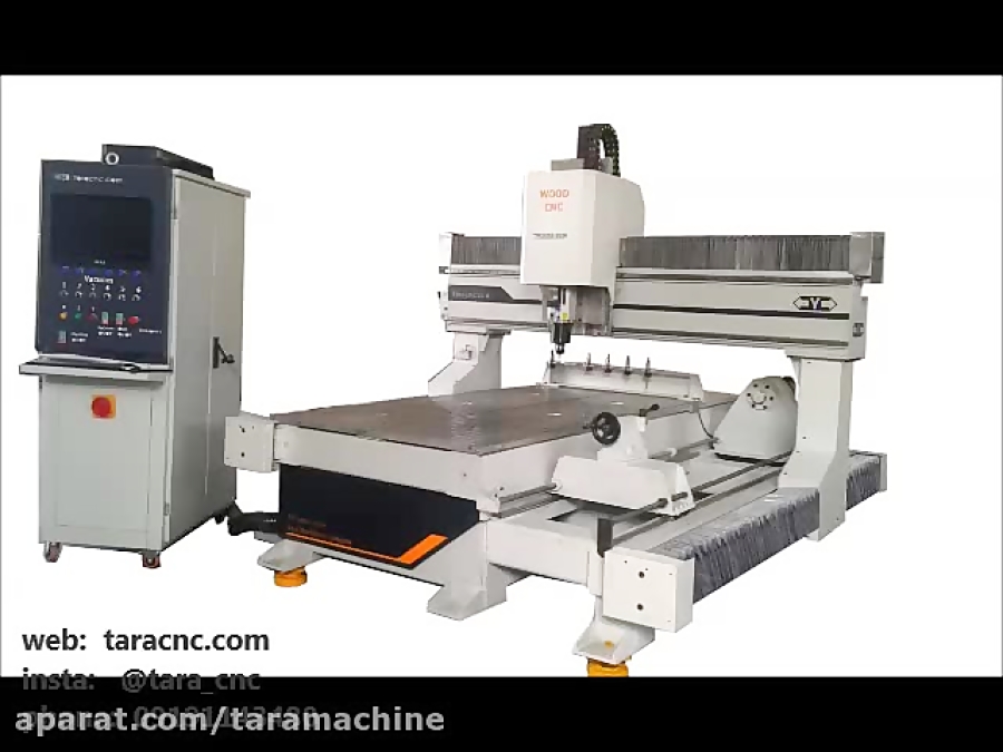 cnc (سی ان سی ) چهار محوره ام...