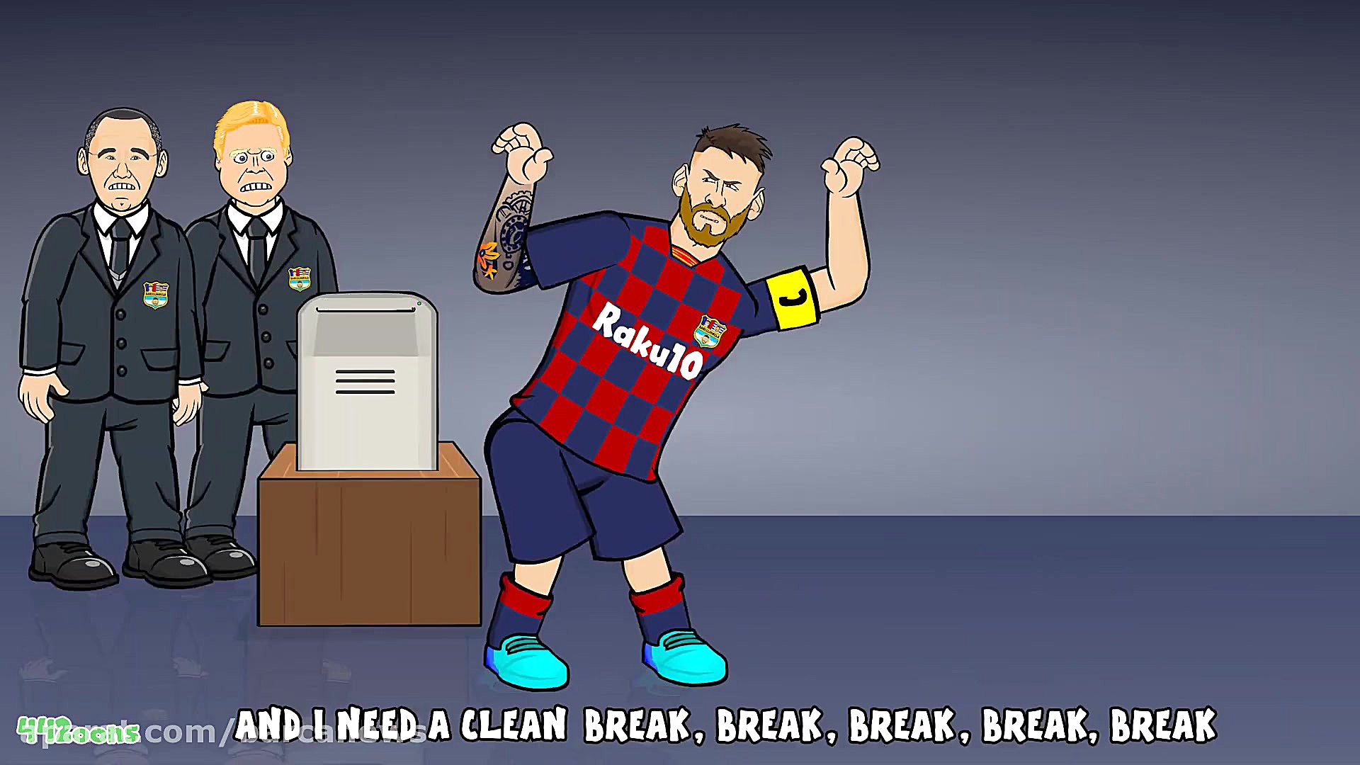 انیمیشن : ماجرای درخواست مسی ب...