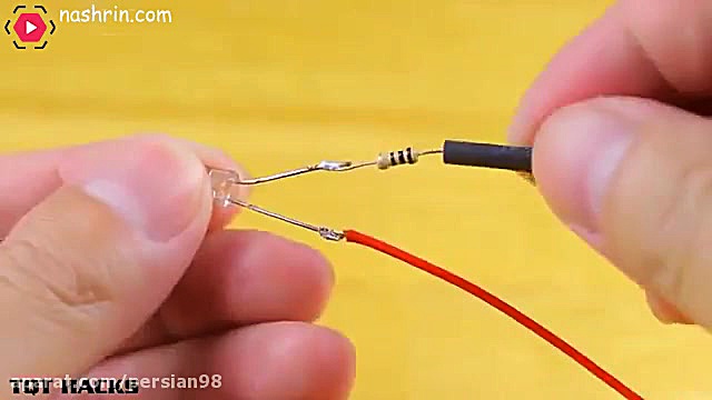 5 ترفند کاردستی با لامپ ال ای...