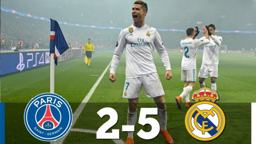 رئال مادرید 5  پاری سن ژرمن 2...
