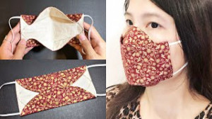آموزش دوخت ماسک پارچه ای برای...
