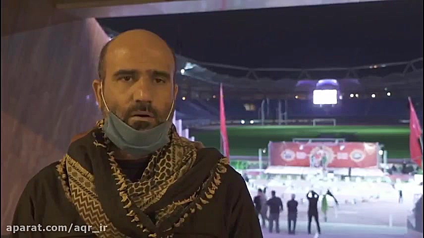 اقامه عزای حسینی در ورزشگاه ام...