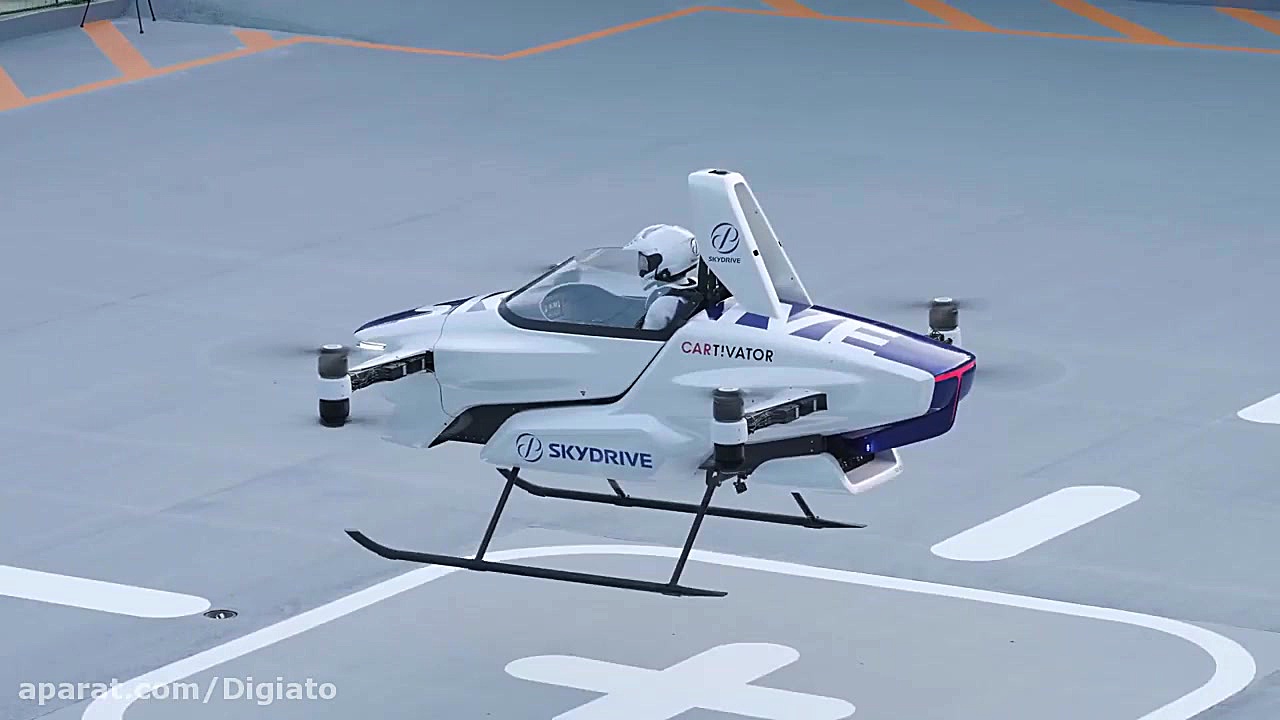 ماشین پرنده SkyDrive ژاپن