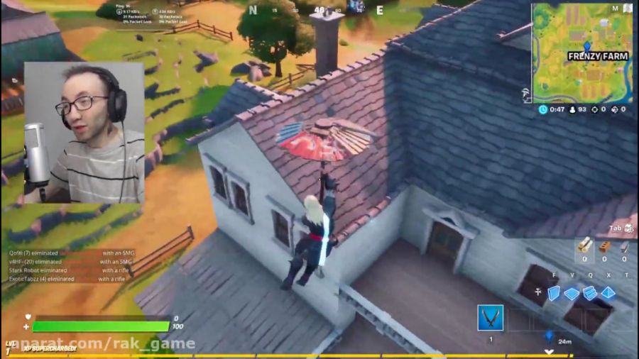 گیمپلی فورتنایت سیزن ۴ با tiny...