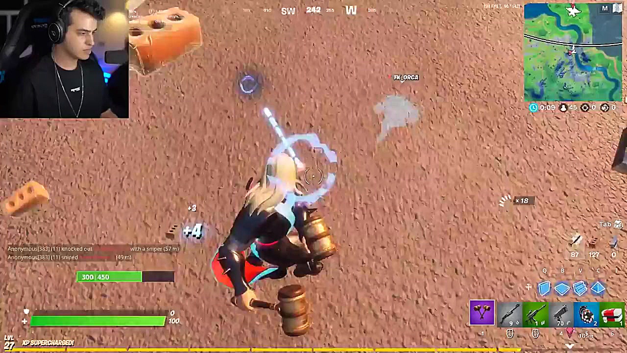 گیمپلی فورتنایت با آریا کئوکسر...