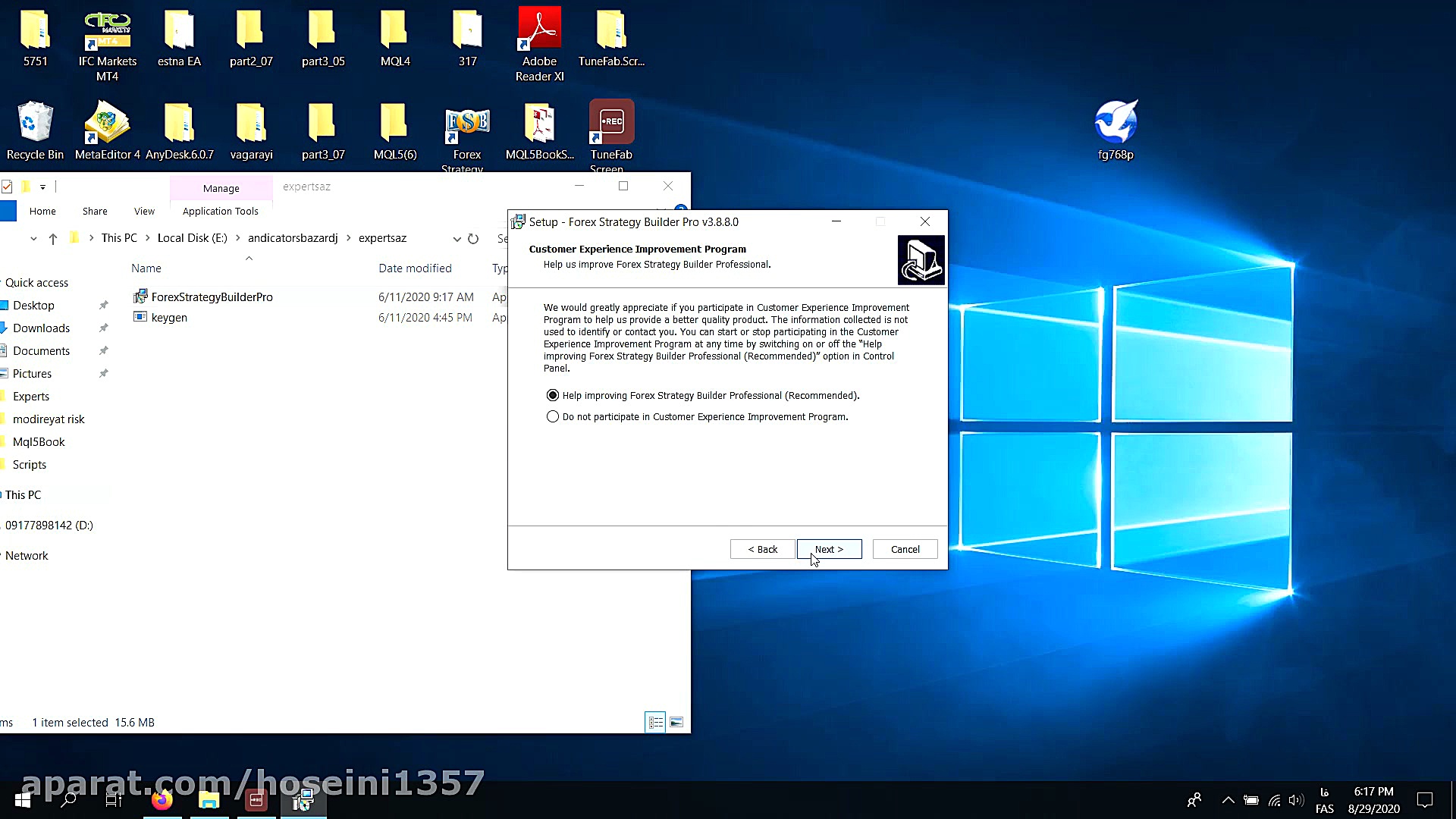 آموزش و نصب فارکس استراتژی بیل...