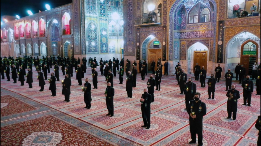 آیین خطبه خوانی شب عاشورای حسی...