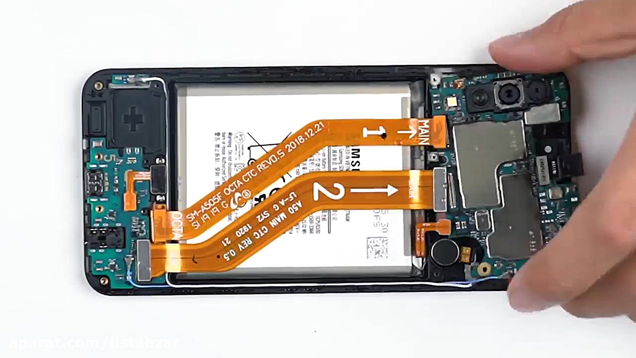 تست ضد آب بودن گوشی سامسونگ A5...