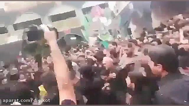 زمین خوردن شیر تعزیه