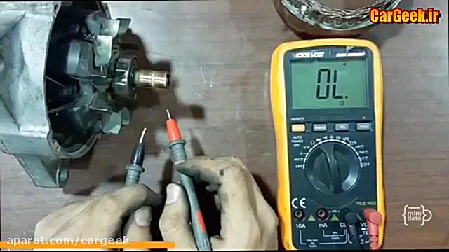 آموزش کامل عیب یابی آلترناتور...