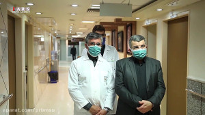 حریرچی در بازدید از بیمارستان...