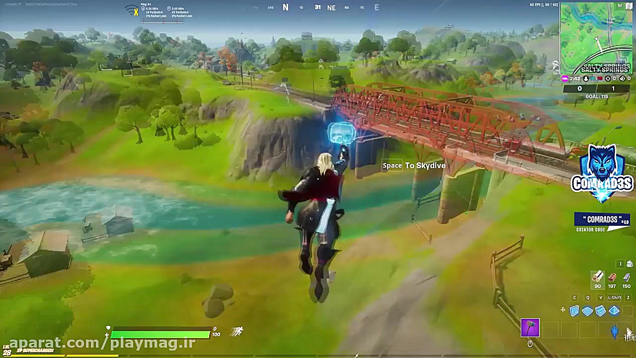 مکان XP Coins های هفته اول فصل...