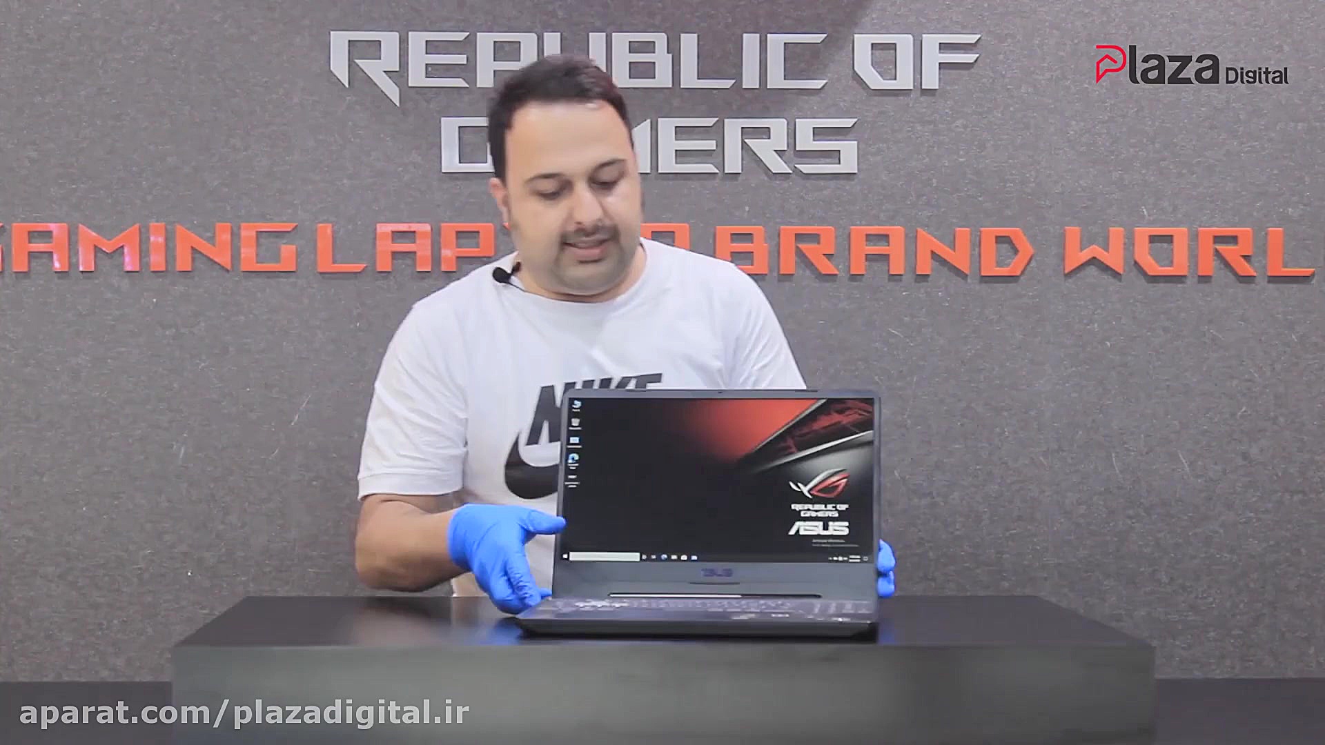 آنباکسینگ لپتاپ ایسوس ASUS FX5...