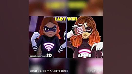 میراکلس به سبک انیمه کپی با اج...