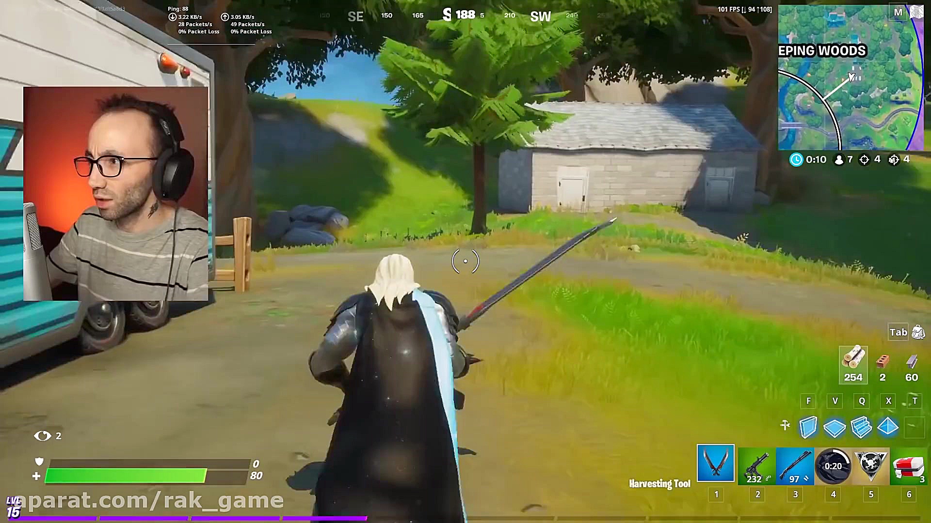 گیمپلی سیزن ۱۴ فورتنایت به همر...