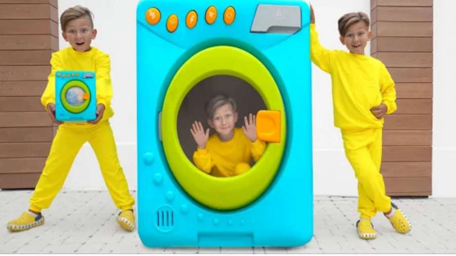 ماجراهای سنیا :: ماشین لباسشوی...