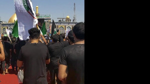 ادای احترام به سردار سلیمانی د...