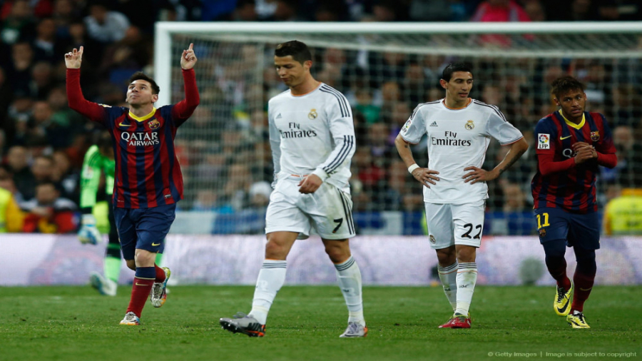 بازی رئال مادرید  بارسلونا(هتر...