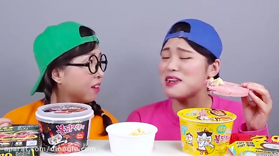 چالش آسمر با دوتا خل و چل