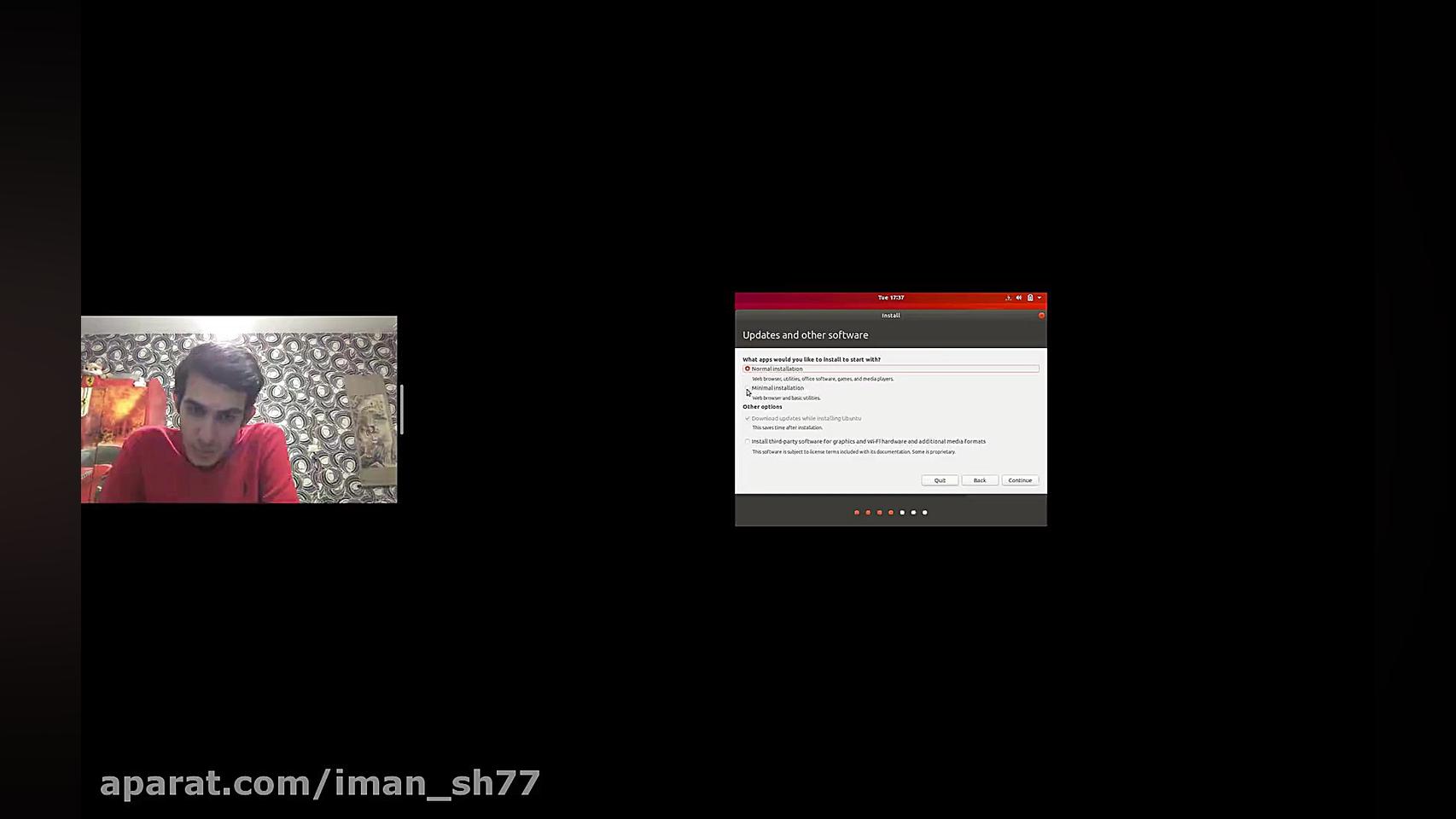 نصب لینوکس بر روی virtualbox