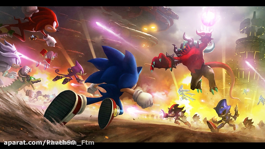 یکی از آهنگ های سونیک فورسز ام...