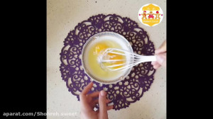کیک نارگیل  شهره حکمت