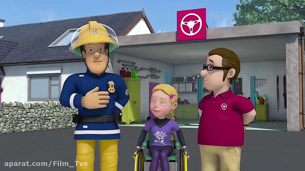 کارتون سام آتش نشان این داستان...