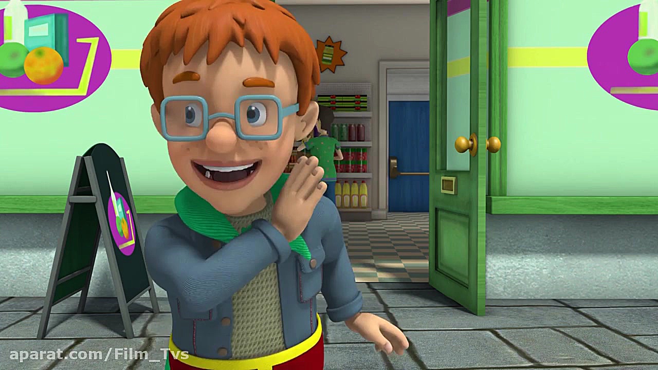 کارتون سام آتش نشان این داستان...