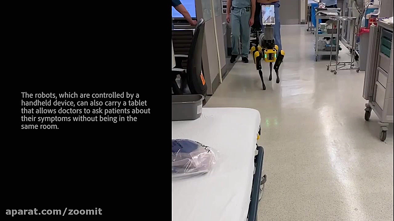 کاربرد ربات اسپات بوستون داینا...