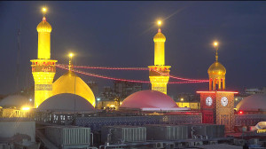 فیلم خام گنبد حرم امام حسین عل...