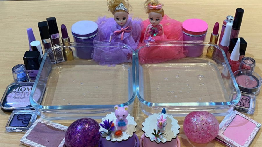 اسلایم میکاپ  تم صورتی و بنفش