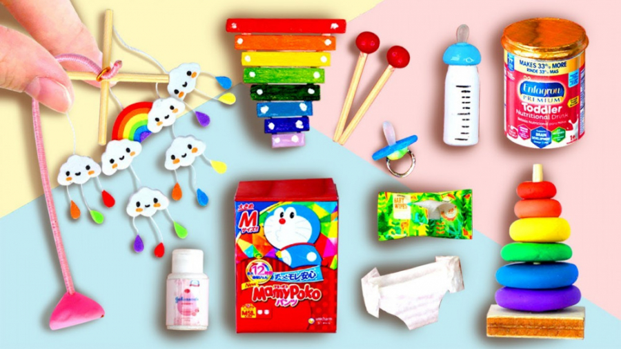 آموزش ساختن لوازم نوزاد باربی