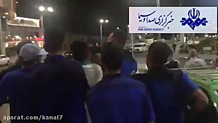 درگیری شدید بازیکنان استقلال ب...