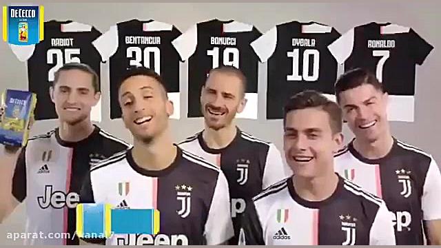 تبلیغ پاستا توسط بازیکنان یوون...